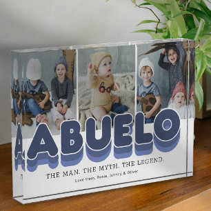 Bloc Photo Abuelo Man Myth Legend Photo Block
