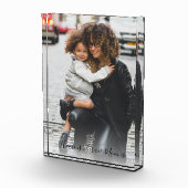 Bloc Photo Accueil Maman Script photo Noir Blanc Overlay (Droite)