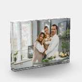 Bloc photo acrylique personnalisé Cadeau photo per (Gauche)