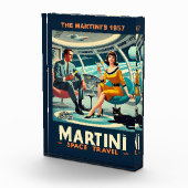 Bloc Photo Affiches de voyage spatiaux Martini Les Martini's (Droite)
