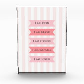 Bloc Photo Affirmations Pastel Pink (Devant)