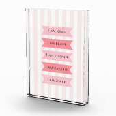 Bloc Photo Affirmations Pastel Pink (Droite)