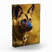 Bloc Photo Aimer le chien sauvage africain (Gauche)