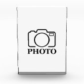 Bloc Photo Ajouter Mariage photo personnalisé Moderne Cute Él (Devant)