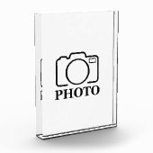 Bloc Photo Ajouter Mariage photo personnalisé Moderne Cute Él (Gauche)