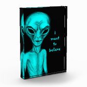 Bloc Photo Alien, je veux croire (Gauche)