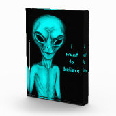 Bloc Photo Alien, je veux croire (Droite)