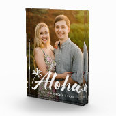 Bloc Photo Aloha Palm Tree photo de vacances (Droite)