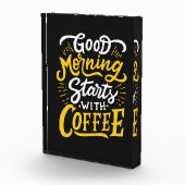 Bloc Photo Amateur De Café Good Morning Commence Avec Café (Droite)