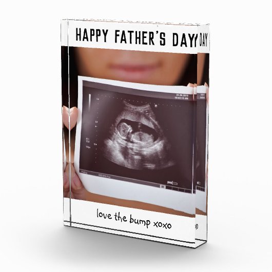 Bloc Photo Analyse de grossesse fête des pères (Droite)