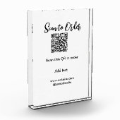Bloc Photo Analyser pour commander analyser le code QR ajoute (Gauche)