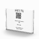 Bloc Photo Analyser pour payer scanner code QR ajouter des dé (Droite)