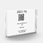 Bloc Photo Analyser pour payer scanner code QR ajouter des dé (Gauche)