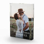 Bloc Photo Anniversaire de mariage personnalisé Rendre unique (Droite)