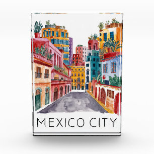 Bloc Photo Aquarelle de Mexico