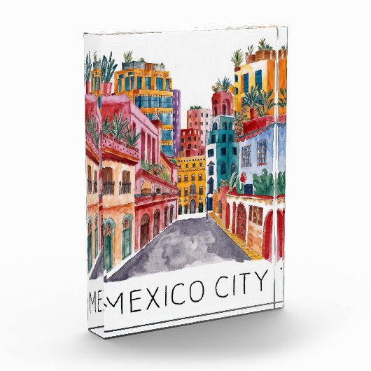 Bloc Photo Aquarelle de Mexico (Gauche)
