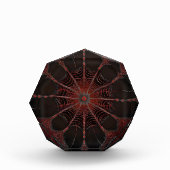 Bloc Photo Araignée de Redback Fractal Art, (Devant)