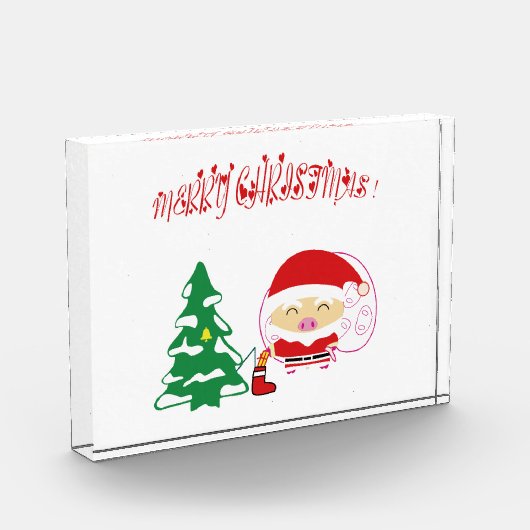 Bloc Photo Arbre de Noël (Gauche)