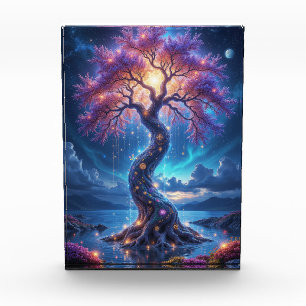 Bloc Photo Arbre mystique de la vie et Jardin céleste