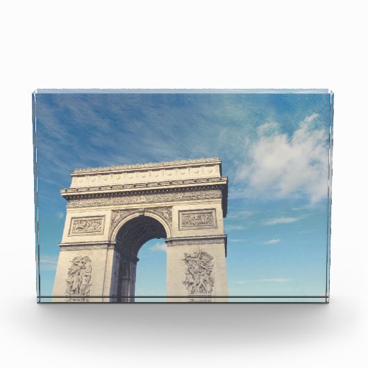 Bloc Photo Arc de Triomphe Paris (Devant)