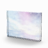 Bloc Photo Arrière - plan neigeux de jour d'hiver - 3D (Droite)