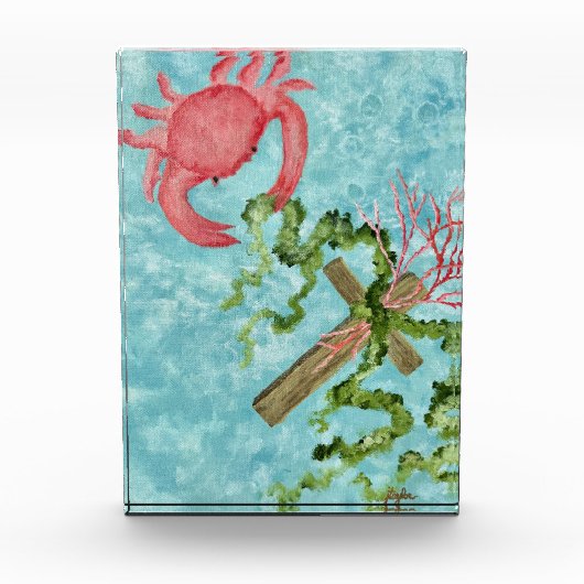 Bloc Photo Arrière sur la croix (Devant)