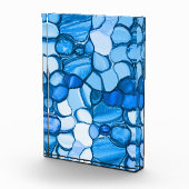 Bloc Photo Arrondi comme des pierres dans les tons bleu roi (Droite)