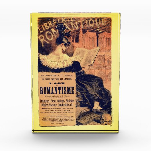 Bloc Photo Art nouveau librairie romantique gothique grasset (Devant)