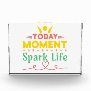 Bloc Photo Aujourd'hui Moment, la vie étincelante