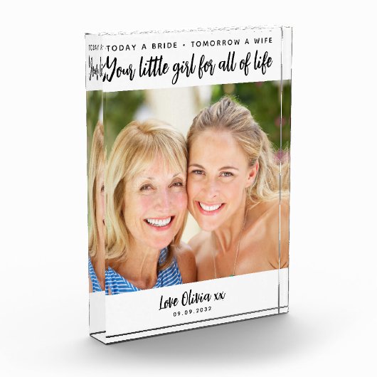 Bloc Photo Aujourd'hui une mariée mère de la mariée Mariage c (Gauche)