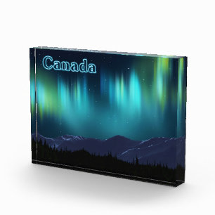 Bloc Photo Aurora Borealis - Lumières du Nord