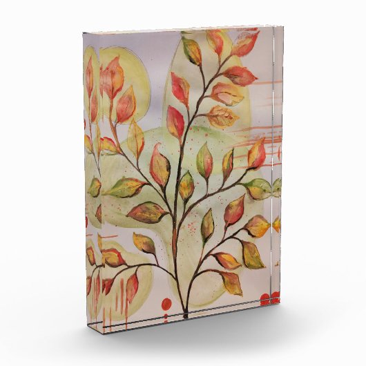 Bloc Photo Autumn leaves (Gauche)