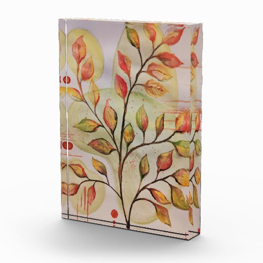 Bloc Photo Autumn leaves (Droite)