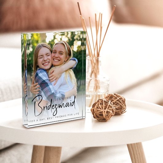 Bloc Photo Bachelorette minimaliste moderne