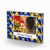 Bloc Photo BARBADOS de Noël moderne Customisé Keepsaké (Droite)