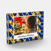 Bloc Photo BARBADOS de Noël moderne Customisé Keepsaké (Gauche)