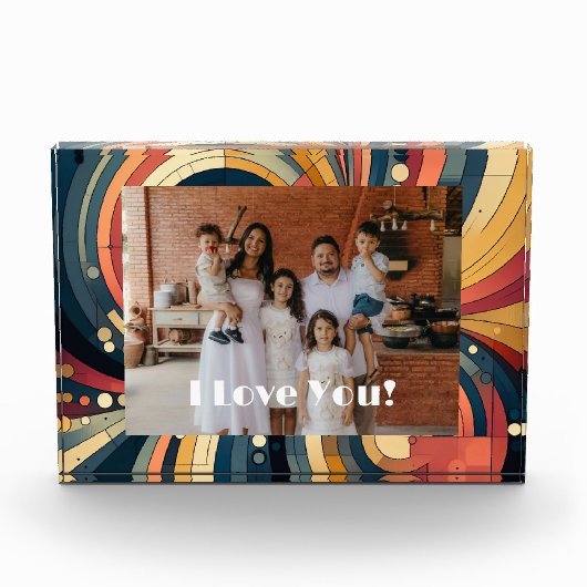 Bloc photo Bauhaus personnalisé (Devant)