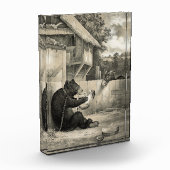 Bloc Photo Beard - Bear, Dog and Donkey (Gauche)