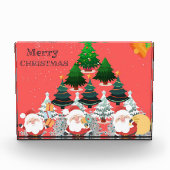 Bloc Photo Beau Joyeux Noël Design (Devant)