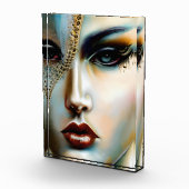 Bloc Photo Beauté éthérée Déesse dorée (Droite)