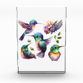 Bloc Photo Beaux et mignons colibris pour les amateurs d'oise (Devant)