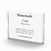 Bloc Photo beignets faits maison avec amour ajouter site de t (Droite)