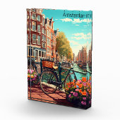 Bloc Photo Belle Amsterdam Pays-Bas Canal City (Droite)