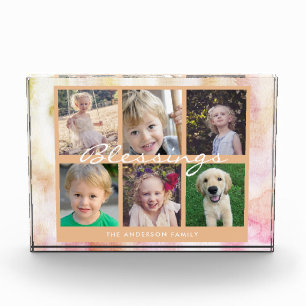 Bloc Photo Bénédiction familiale 6 Photo Collage de photos