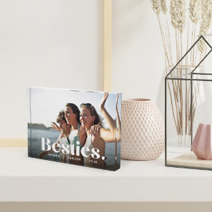 Bloc Photo Besoins Meilleures superposition d'amis et noms
