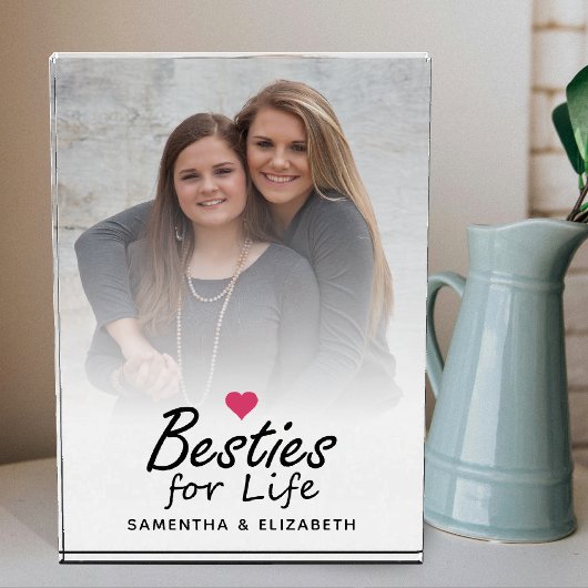 Bloc Photo Besoins pour la vie Script moderne Best Friends Ph