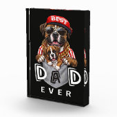 Bloc Photo Best Boxer Dad Ever (Droite)