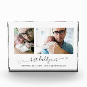 Bloc Photo Best Daddy Ever Script 2 Photos 1ère Fête des père (Devant)