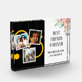 Bloc Photo Best Friend Forever, personnalisation 3 Photo Coll (Gauche)