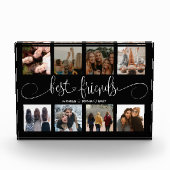 Bloc Photo Best Friends Forever Photo Block Friendship Script (Devant)